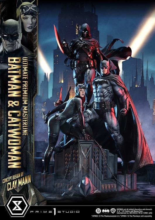 Batman/Catwoman Ultimate Premium Masterline Batman & Catwoman (Concept Design by Clay Mann) 1/4 Scale Statue Gallery Image 22