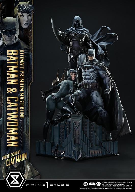 Batman/Catwoman Ultimate Premium Masterline Batman & Catwoman (Concept Design by Clay Mann) 1/4 Scale Statue Gallery Image 33