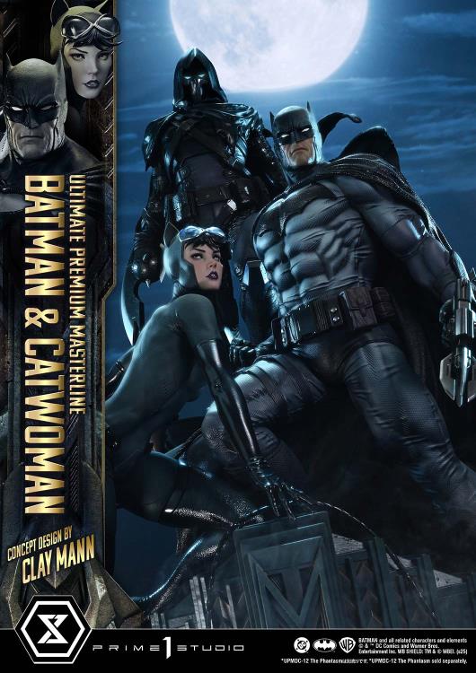 Batman/Catwoman Ultimate Premium Masterline Batman & Catwoman (Concept Design by Clay Mann) 1/4 Scale Statue Gallery Image 21
