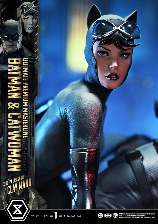 Batman/Catwoman Ultimate Premium Masterline Batman & Catwoman (Concept Design by Clay Mann) 1/4 Scale Statue Gallery Image 5