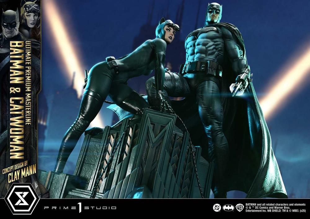 Batman/Catwoman Ultimate Premium Masterline Batman & Catwoman (Concept Design by Clay Mann) 1/4 Scale Statue Gallery Image 18