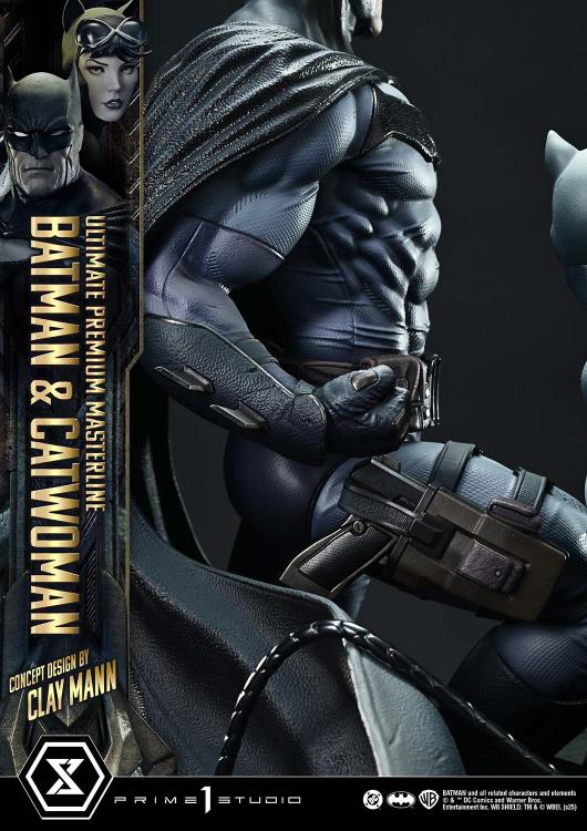Batman/Catwoman Ultimate Premium Masterline Batman & Catwoman (Concept Design by Clay Mann) 1/4 Scale Statue Gallery Image 39