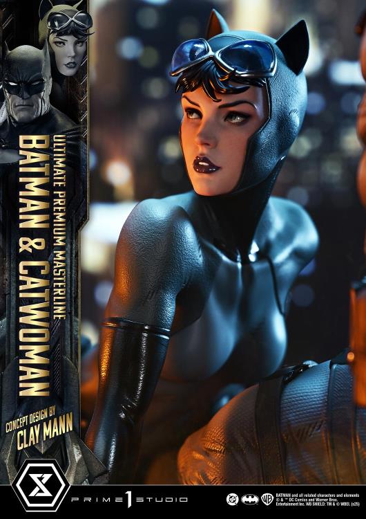 Batman/Catwoman Ultimate Premium Masterline Batman & Catwoman (Concept Design by Clay Mann) 1/4 Scale Statue Gallery Image 11