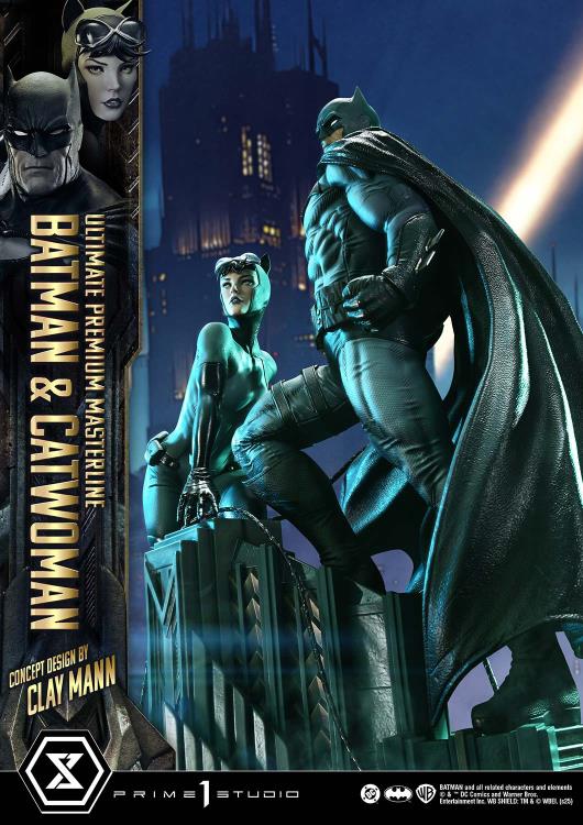 Batman/Catwoman Ultimate Premium Masterline Batman & Catwoman (Concept Design by Clay Mann) 1/4 Scale Statue Gallery Image 9