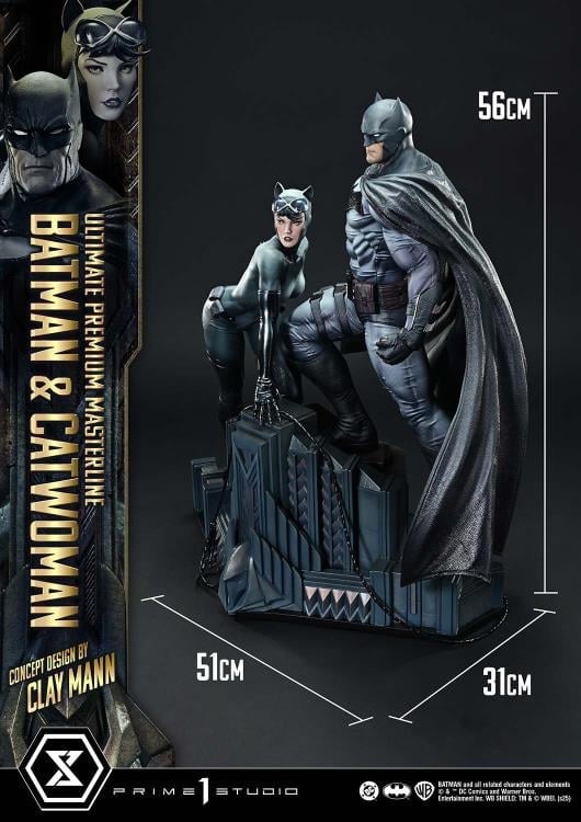 Batman/Catwoman Ultimate Premium Masterline Batman & Catwoman (Concept Design by Clay Mann) 1/4 Scale Statue Gallery Image 27