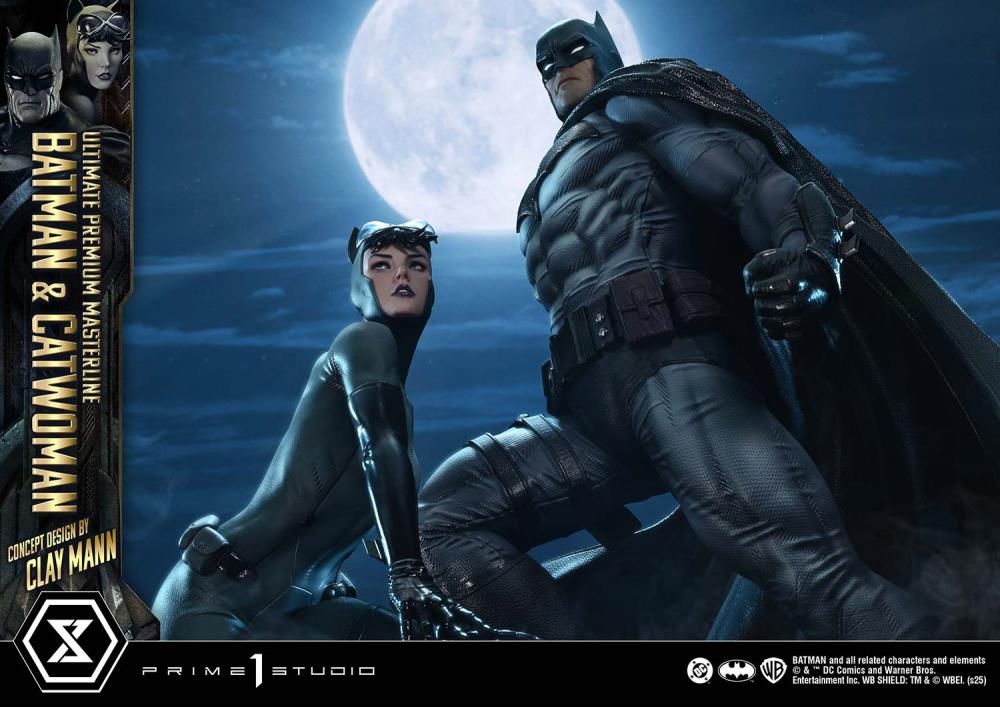Batman/Catwoman Ultimate Premium Masterline Batman & Catwoman (Concept Design by Clay Mann) 1/4 Scale Statue Gallery Image 16
