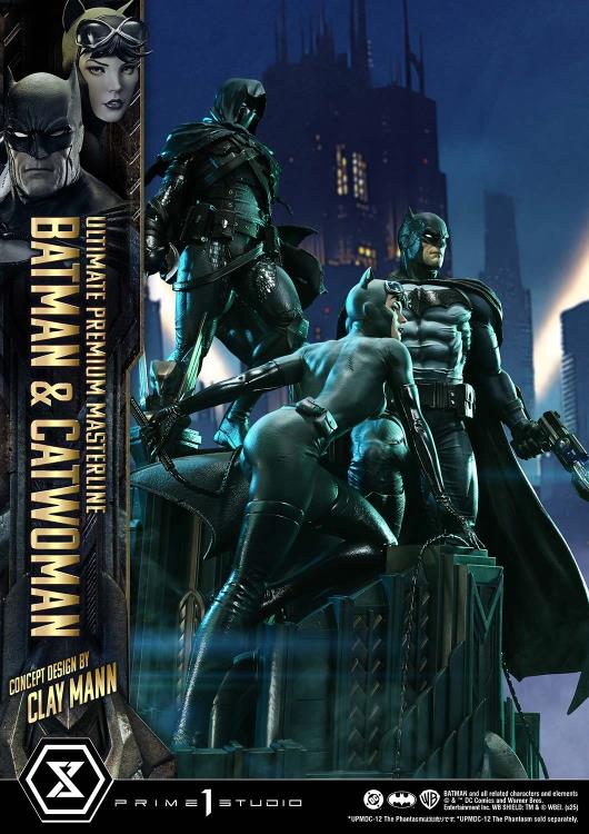 Batman/Catwoman Ultimate Premium Masterline Batman & Catwoman (Concept Design by Clay Mann) 1/4 Scale Statue Gallery Image 23