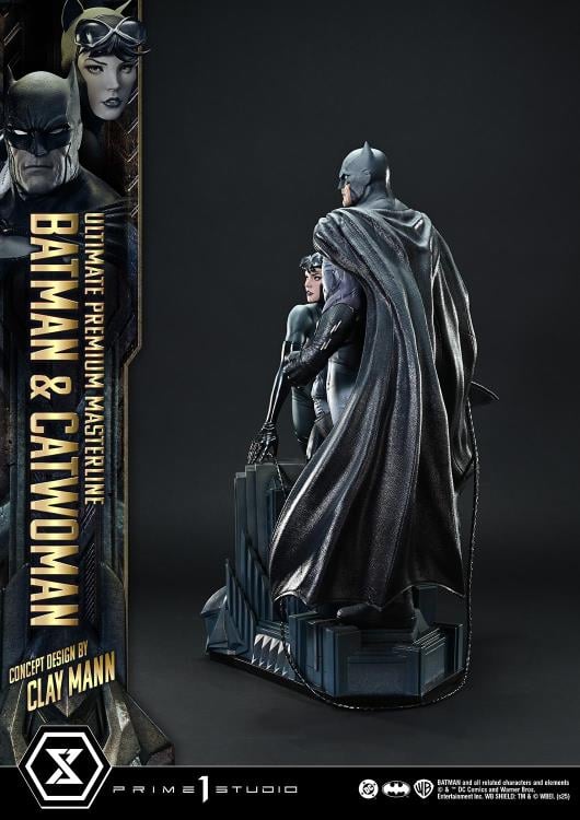Batman/Catwoman Ultimate Premium Masterline Batman & Catwoman (Concept Design by Clay Mann) 1/4 Scale Statue Gallery Image 30