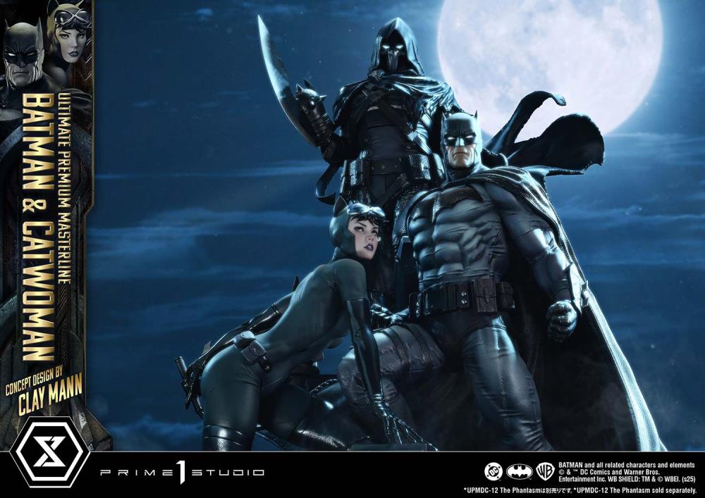 Batman/Catwoman Ultimate Premium Masterline Batman & Catwoman (Concept Design by Clay Mann) 1/4 Scale Statue Gallery Image 25
