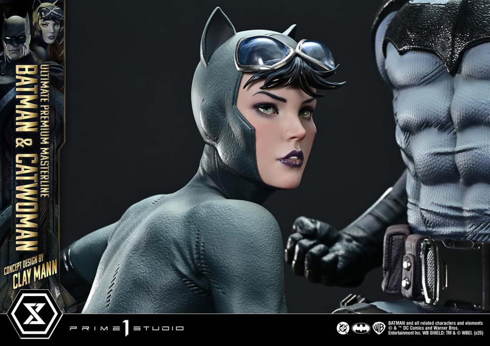 Batman/Catwoman Ultimate Premium Masterline Batman & Catwoman (Concept Design by Clay Mann) 1/4 Scale Statue Gallery Image 44