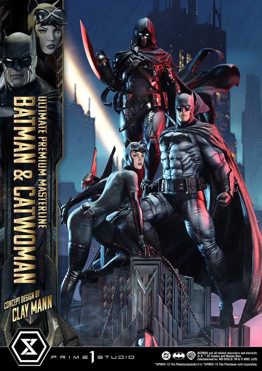 Batman/Catwoman Ultimate Premium Masterline Batman & Catwoman (Concept Design by Clay Mann) 1/4 Scale Statue Gallery Image 7