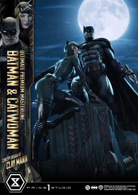 Batman/Catwoman Ultimate Premium Masterline Batman & Catwoman (Concept Design by Clay Mann) 1/4 Scale Statue Gallery Image 8