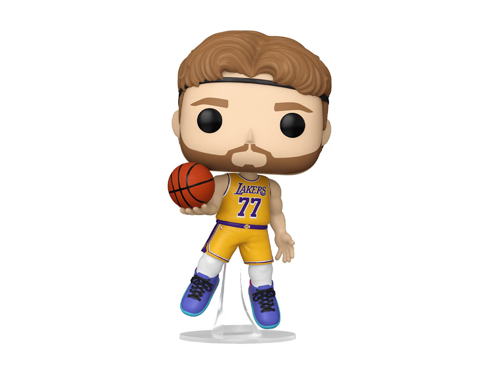 Los Angeles Lakers Pop! NBA #217 Luka Doncic (2025 Icon Edition Uniform) Gallery Image 1