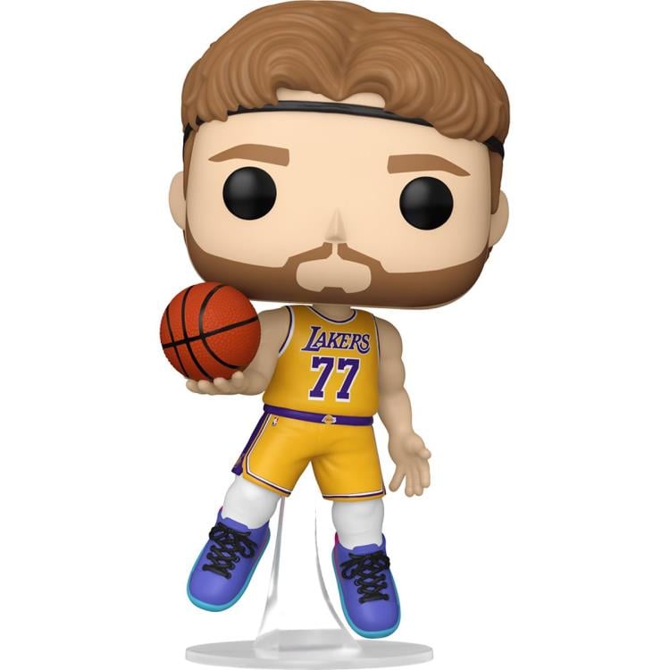 Los Angeles Lakers Pop! NBA #217 Luka Doncic (2025 Icon Edition Uniform) Gallery Image 3