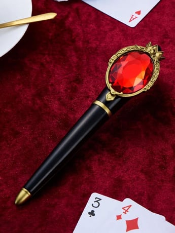 Disney Twisted Wonderland Heartslabyul Exclusive Magical Pen with Bonus Art Sheet Gallery Image 2