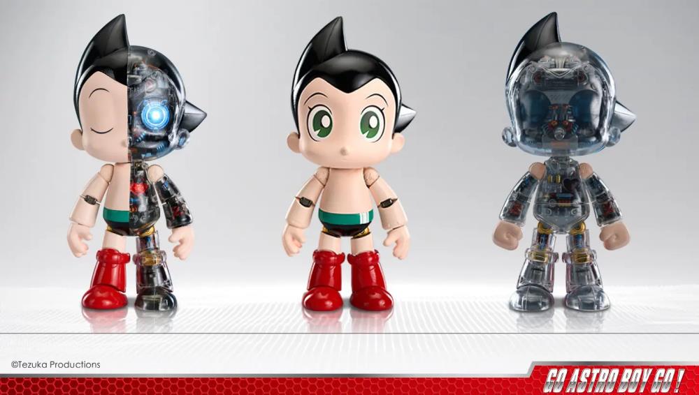 Astro Boy Metal Action Series Astro Boy (DX Edition) Figure (With Bonus) Gallery Image 3