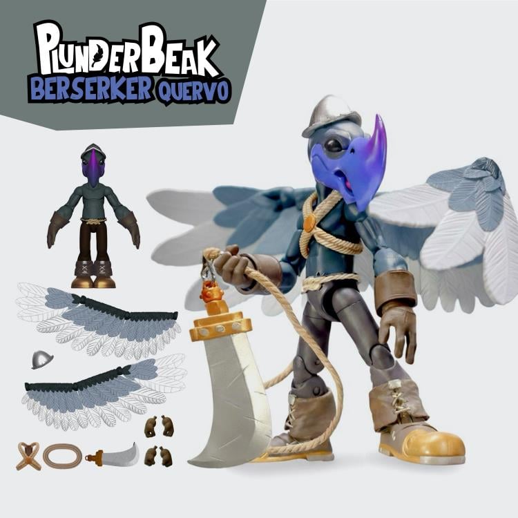 Plunderlings Plunderbeak Berserker Quervo Limited Edition Action Figure Gallery Image 8