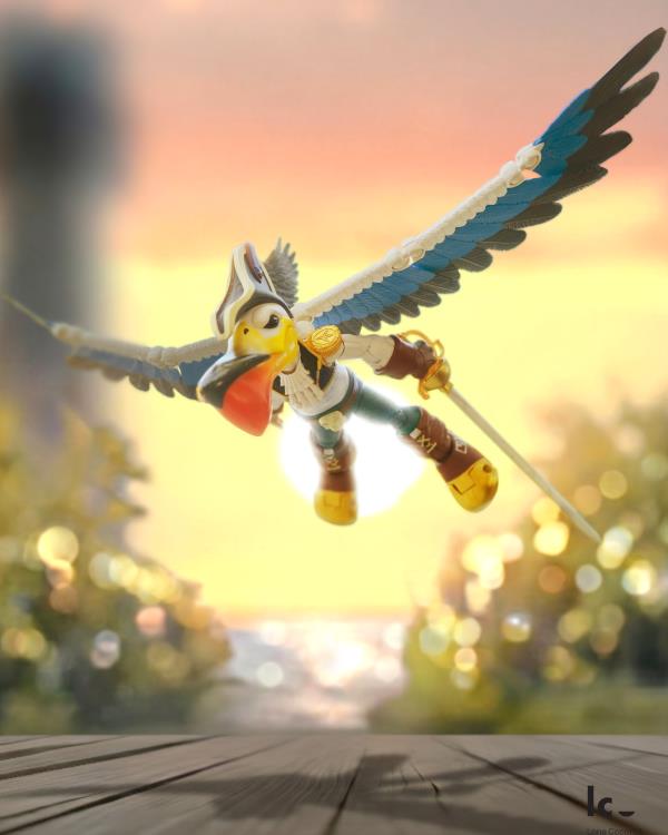 Plunderlings Plunderbeak Captain Longbill Limited Edition Action Figure Gallery Image 4