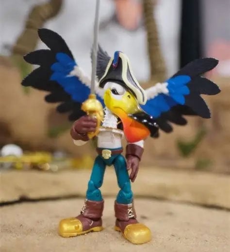 Plunderlings Plunderbeak Captain Longbill Limited Edition Action Figure Gallery Image 3