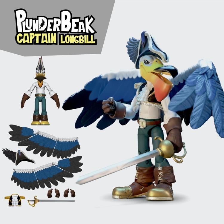 Plunderlings Plunderbeak Captain Longbill Limited Edition Action Figure Gallery Image 8