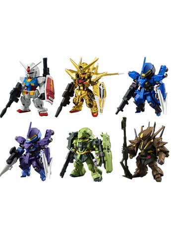 Mobile Suit Gundam FW Gundam Converge #003 Box of 10 Figures Gallery Image 2