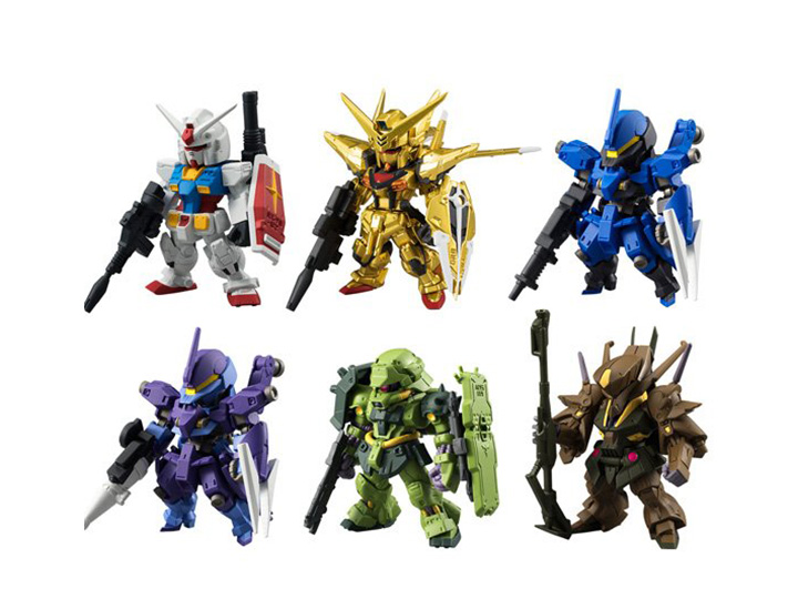 Mobile Suit Gundam FW Gundam Converge #003 Box of 10 Figures Gallery Image 1