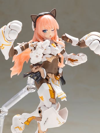 Frame Arms Girl Durga I (Cat Armor -Calico- Ver.) Model Kit