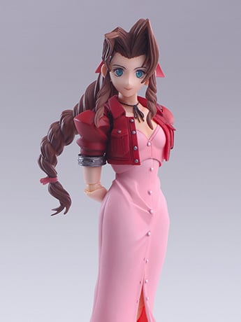 Final Fantasy VII Bring Arts Aerith Gainsborough (Mythril Rod Ver.) Action Figure Gallery Image 2