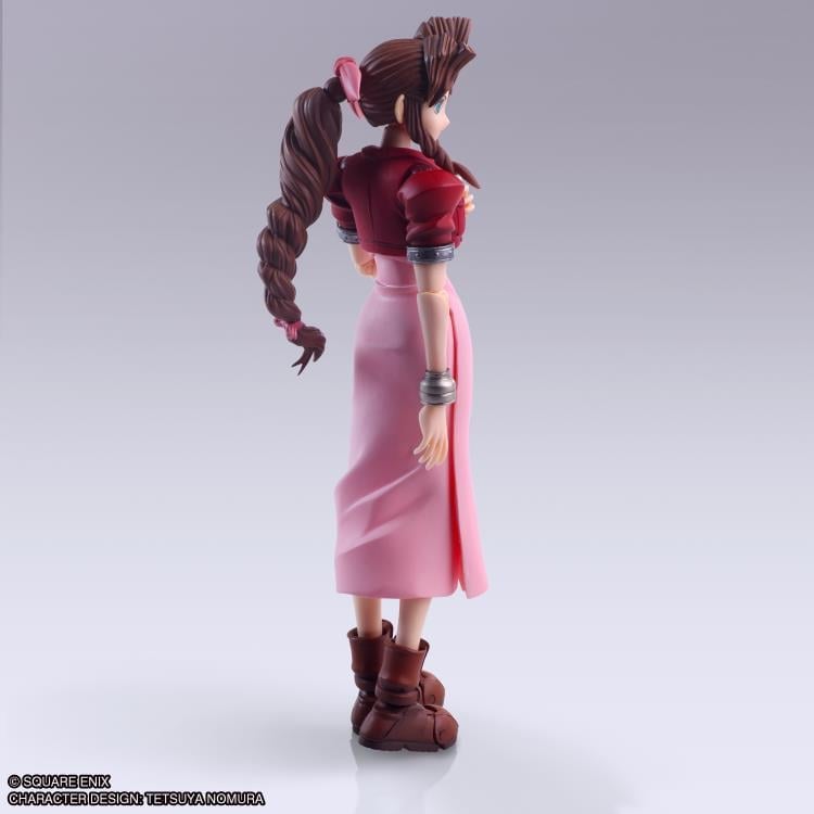 Final Fantasy VII Bring Arts Aerith Gainsborough (Mythril Rod Ver.) Action Figure Gallery Image 7