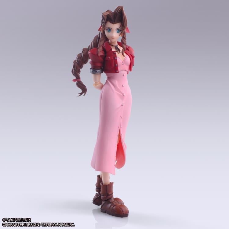 Final Fantasy VII Bring Arts Aerith Gainsborough (Mythril Rod Ver.) Action Figure Gallery Image 6