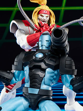 Marvel Legends Gamerverse War Machine vs. Omega Red Action Figure Two-Pack Gallery Image 2