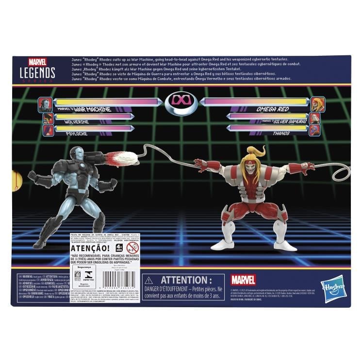 Marvel Legends Gamerverse War Machine vs. Omega Red Action Figure Two-Pack Gallery Image 16
