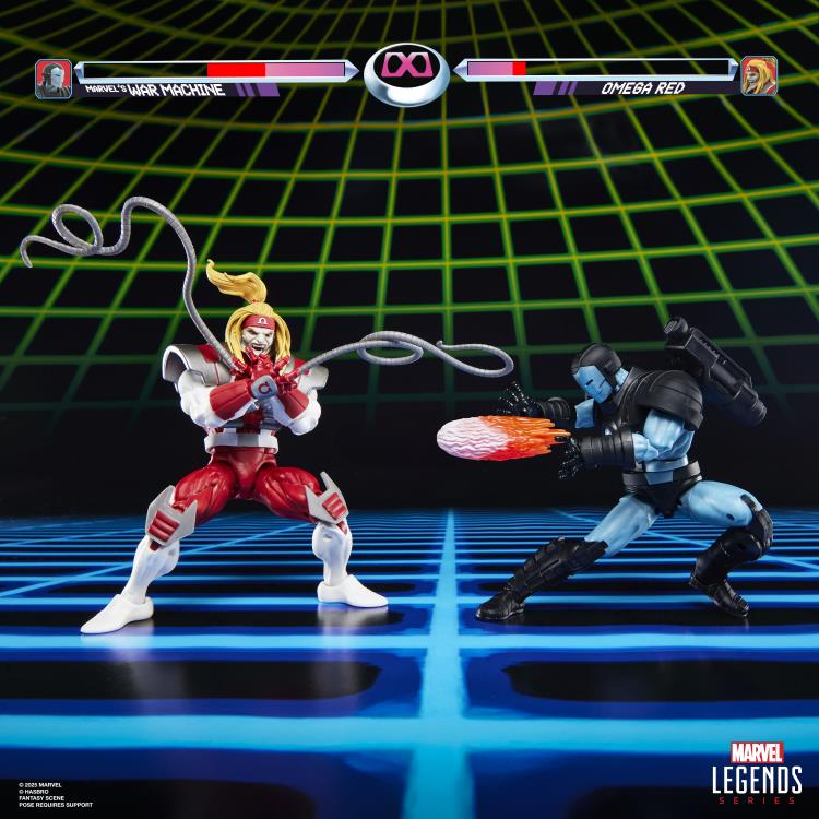 Marvel Legends Gamerverse War Machine vs. Omega Red Action Figure Two-Pack Gallery Image 7