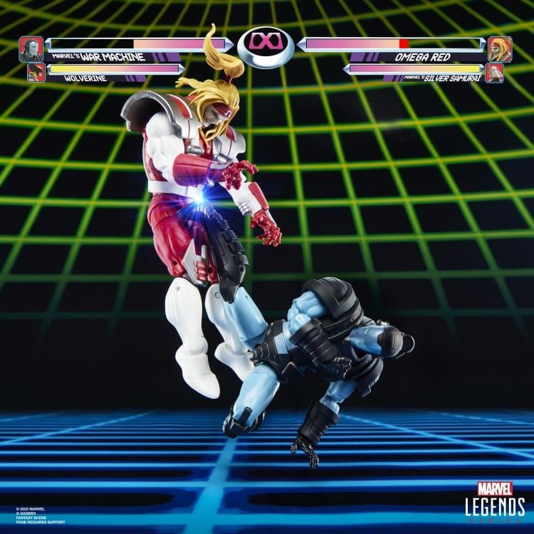 Marvel Legends Gamerverse War Machine vs. Omega Red Action Figure Two-Pack Gallery Image 6