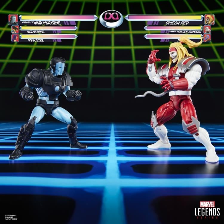 Marvel Legends Gamerverse War Machine vs. Omega Red Action Figure Two-Pack Gallery Image 3
