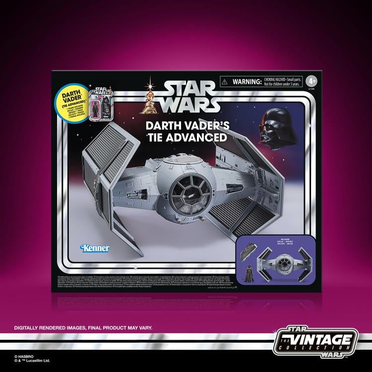 Star Wars: The Vintage Collection Darth Vader's TIE Advanced Deluxe Set Gallery Image 27