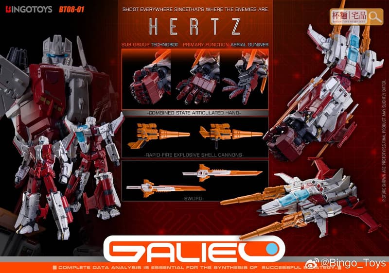 Galileo Combiner BT08-01 Hertz Figure Gallery Image 18