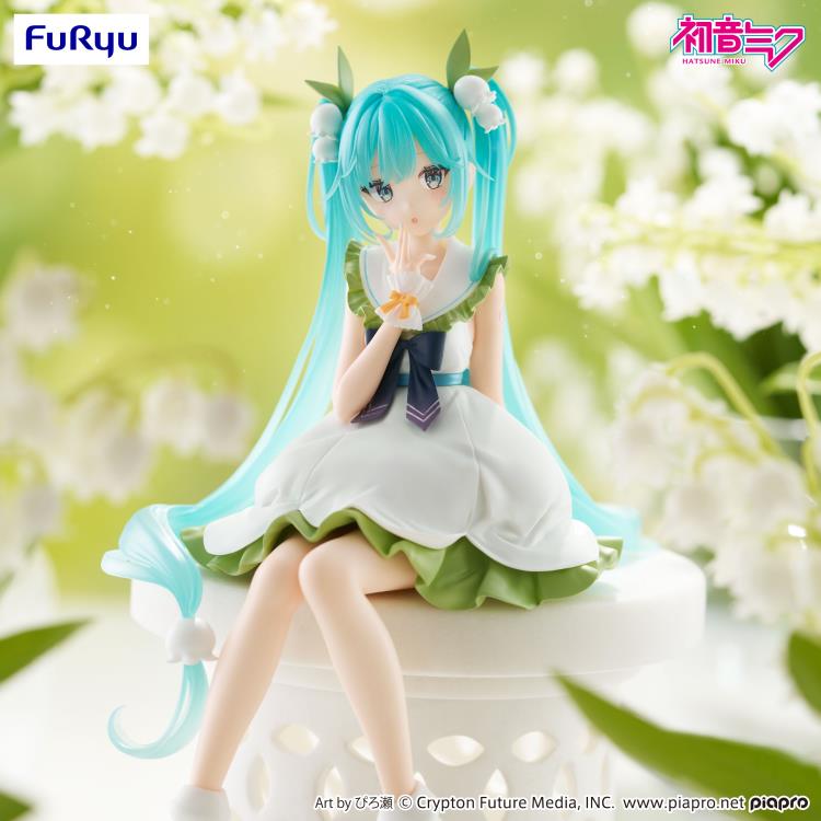 Vocaloid Hatsune Miku (Flower Fairy Lily of the Valley) Noodle Stopper Figure Gallery Image 4
