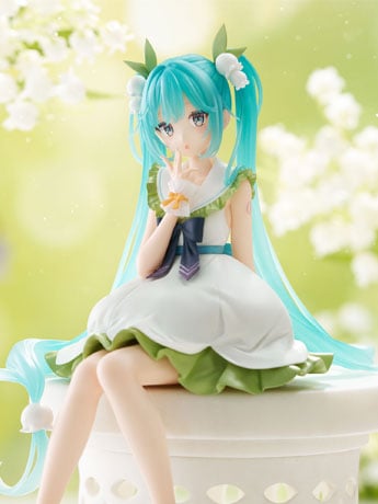 Image of Vocaloid Hatsune Miku (Flower Fairy Lily of the Valley) Noodle Stopper Figure