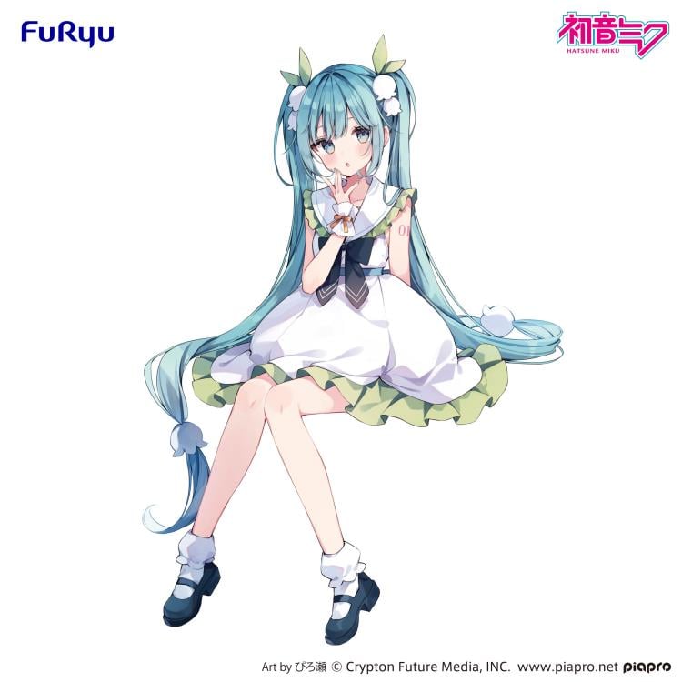 Vocaloid Hatsune Miku (Flower Fairy Lily of the Valley) Noodle Stopper Figure Gallery Image 14