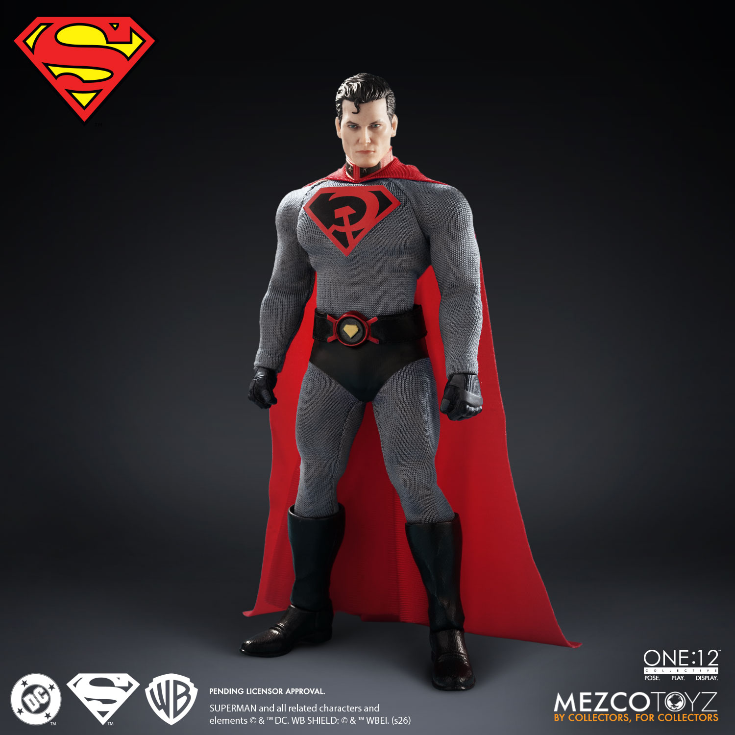 Superman: Red Son One:12 Collective Superman Action Figure Gallery Image 12