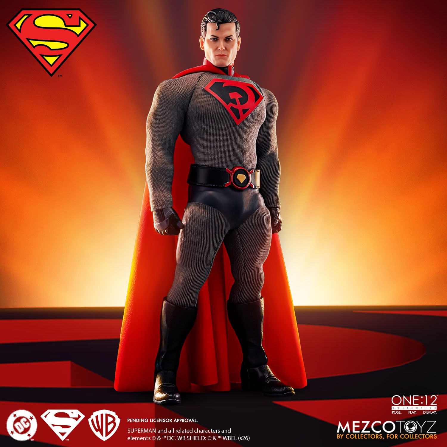 Superman: Red Son One:12 Collective Superman Action Figure Gallery Image 3