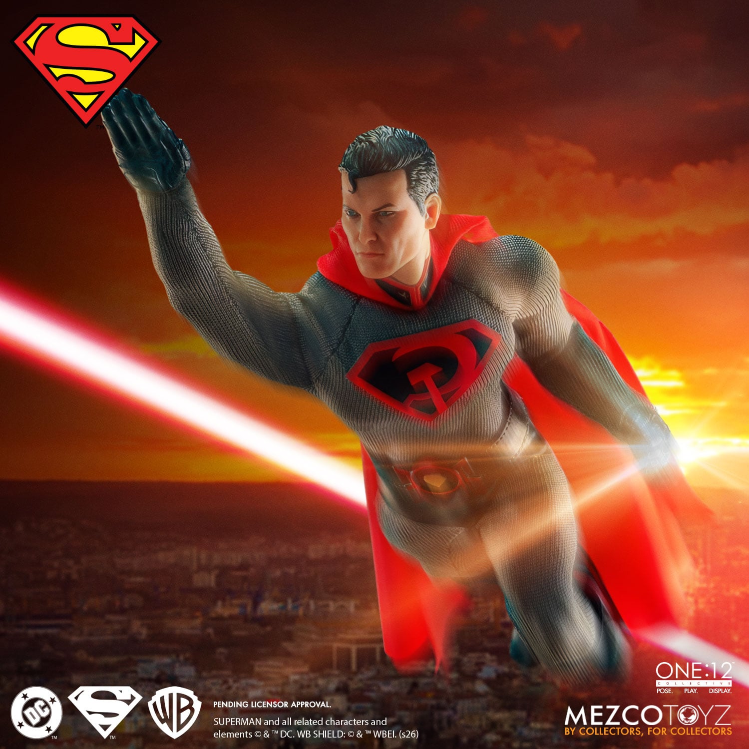 Superman: Red Son One:12 Collective Superman Action Figure Gallery Image 10