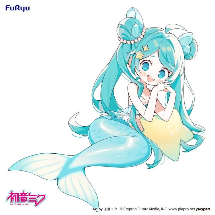 Vocaloid Desktop Fairy Hatsune Miku (Mermaid Princess Ver.) Figure