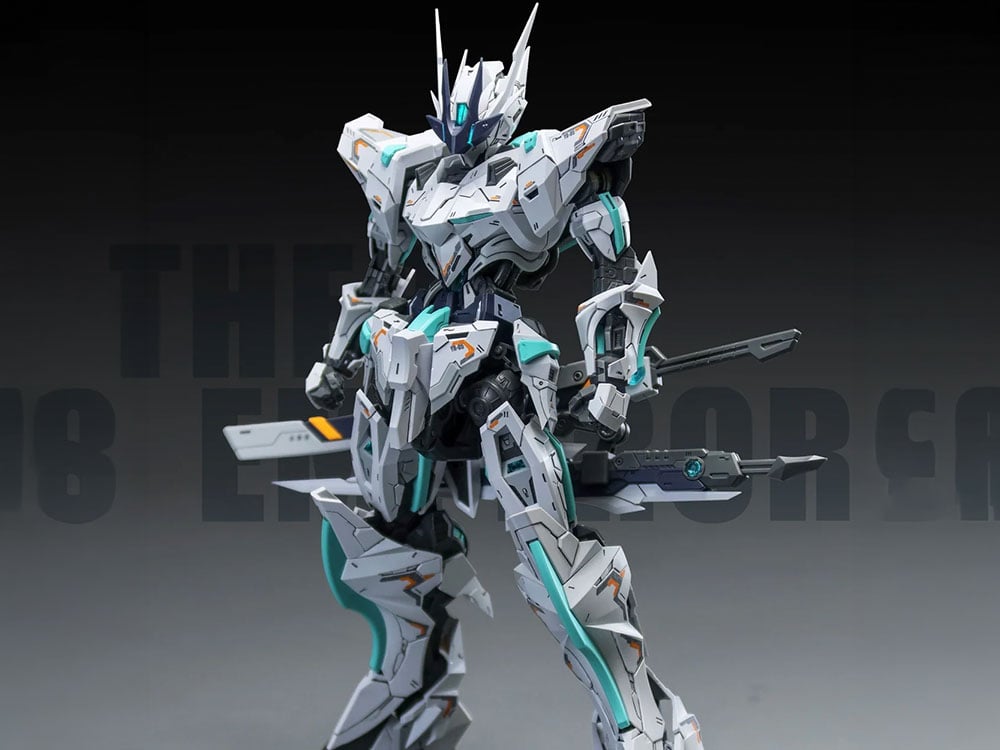 Kit De Modelo SNAA Emperador Del Infierno 1/100 – Mecha Tipo Gunpla De Alta Articulación Para Combate A Media Y Corta Distancia
