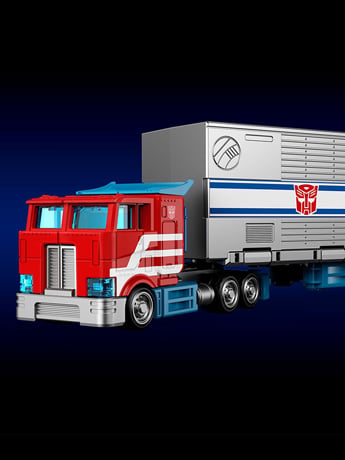 Transformers Blokees Wheels CT01 Optimus Prime with Trailer Model Kit Gallery Image 2