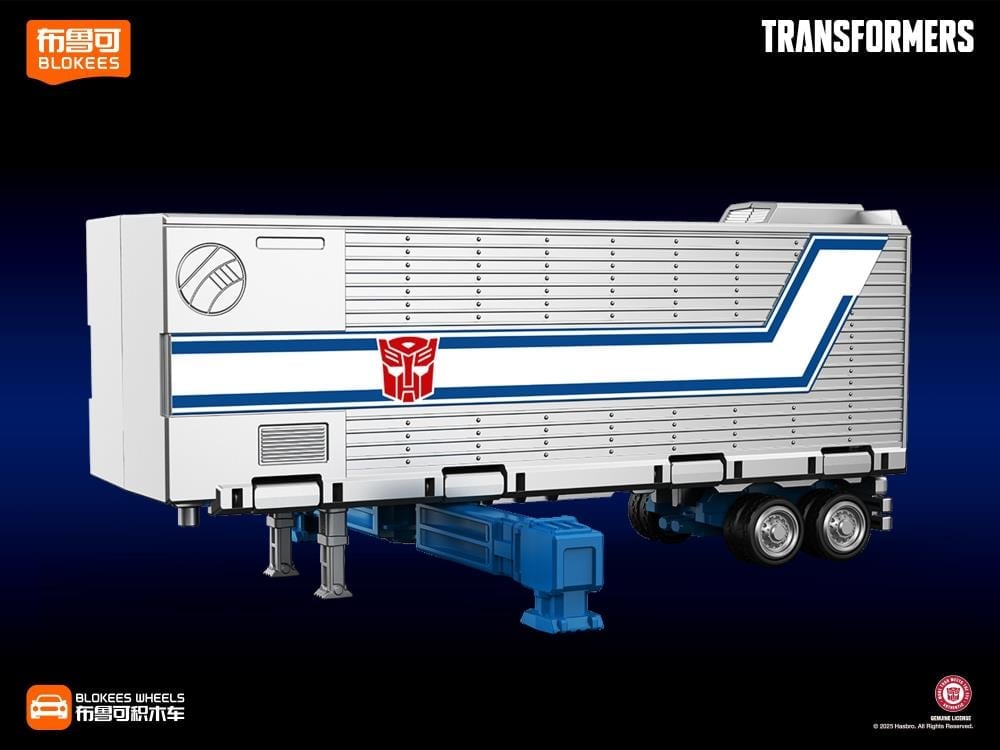 Transformers Blokees Wheels CT01 Optimus Prime with Trailer Model Kit Gallery Image 6