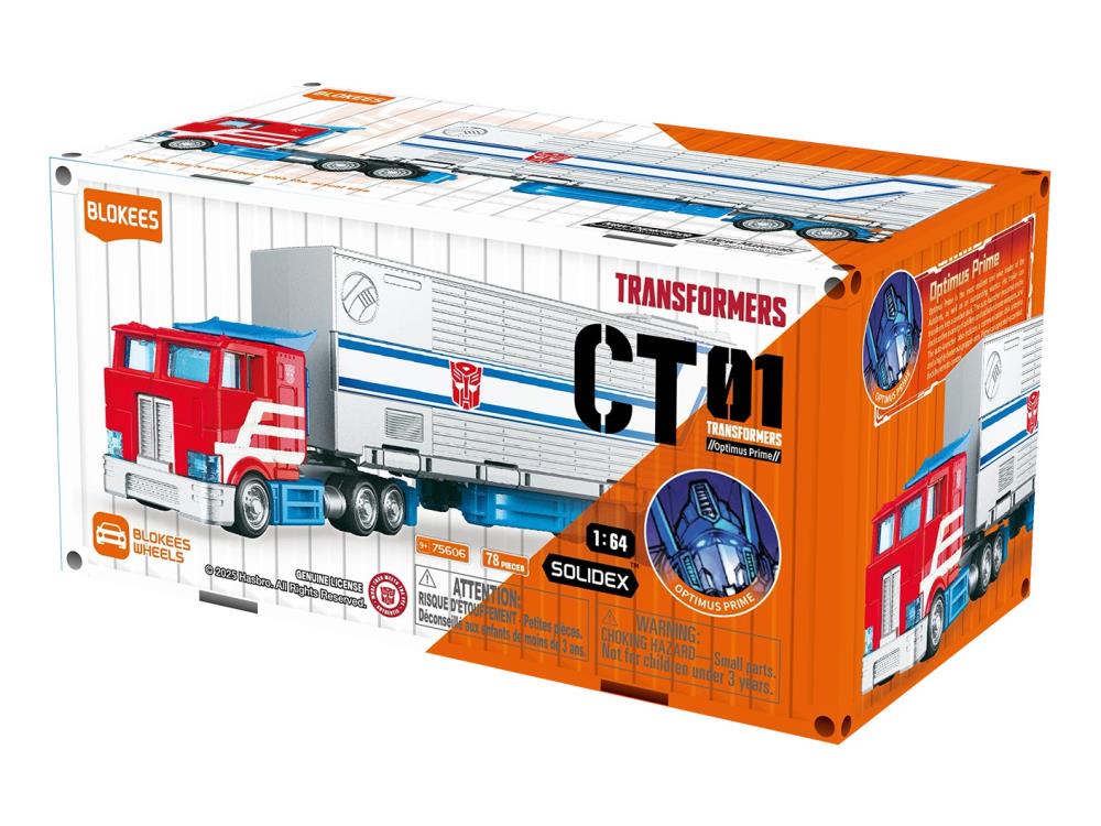 Transformers Blokees Wheels CT01 Optimus Prime with Trailer Model Kit Gallery Image 16