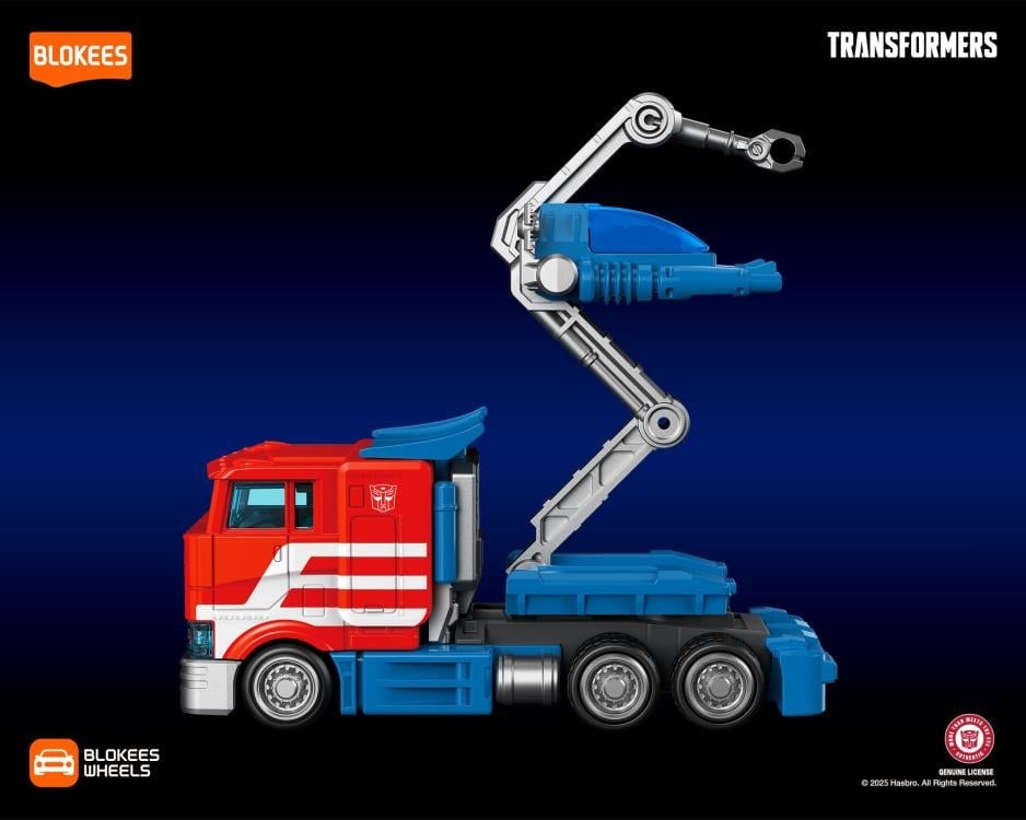 Transformers Blokees Wheels CT01 Optimus Prime with Trailer Model Kit Gallery Image 12