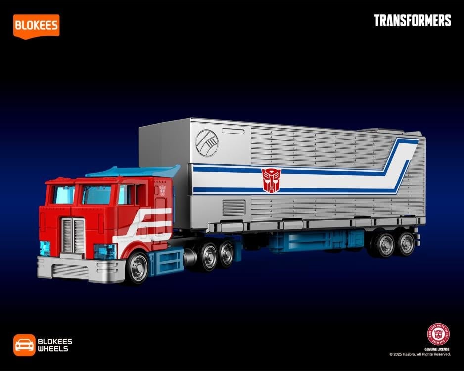Transformers Blokees Wheels CT01 Optimus Prime with Trailer Model Kit Gallery Image 3